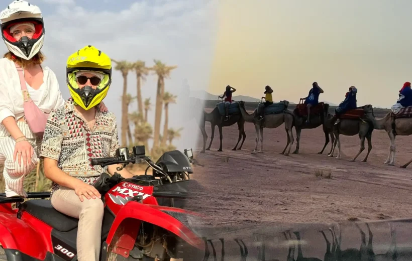 Quad Bike and Camel Ride in the Palm Grove