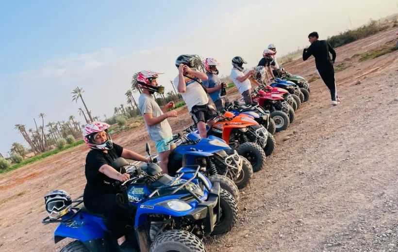 Quad Biking in the Palm Trees and Desert of Marrakech